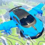 Real Sports Flying Car 3d