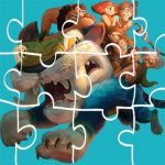 The Croods Jigsaw Game