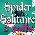 Spider Solitaire 2 suits